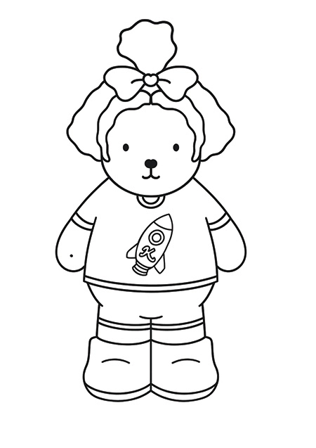 Katlen Bobbie Goods para colorir