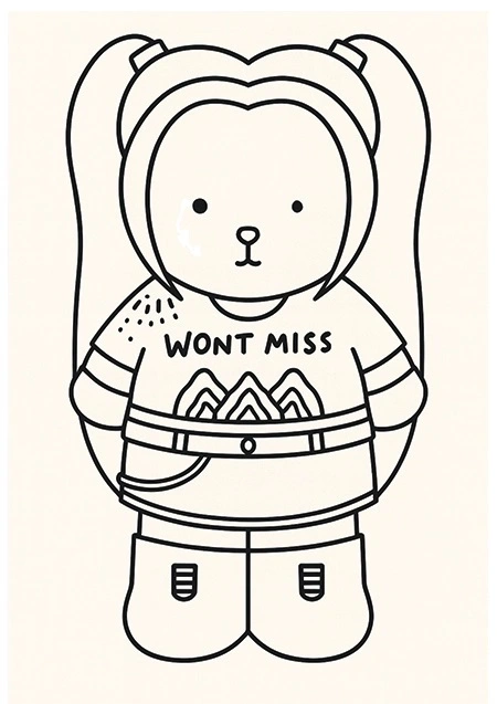 Bobbie Goods Huntrix Para Colorir