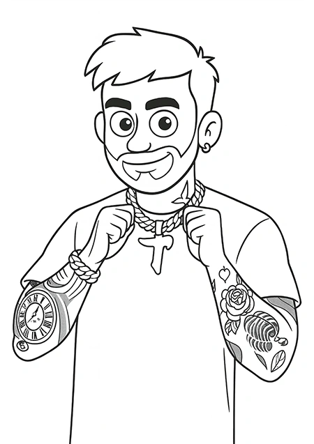 Taspio Goods Desenho Para Imprimir