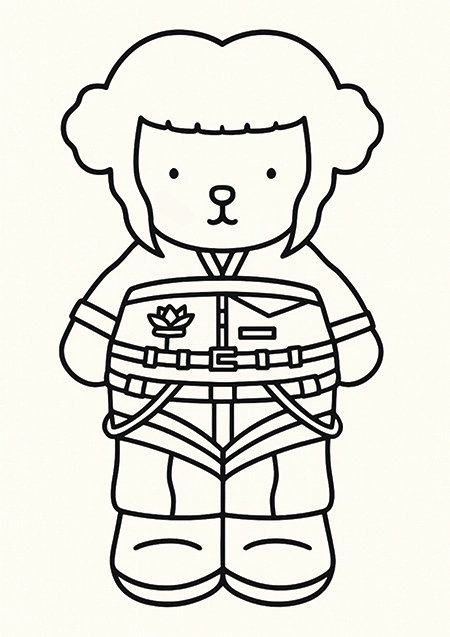 Zoey Bobbie Goods Huntrix Para Colorir